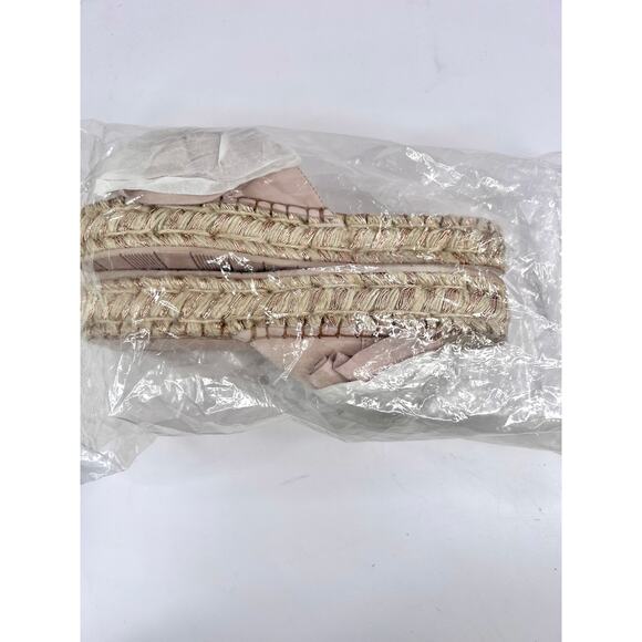 J/Slides Ritsy Espadrille Pink Suede Bow Slides Size 8.5 NWOB - Picture 10 of 10